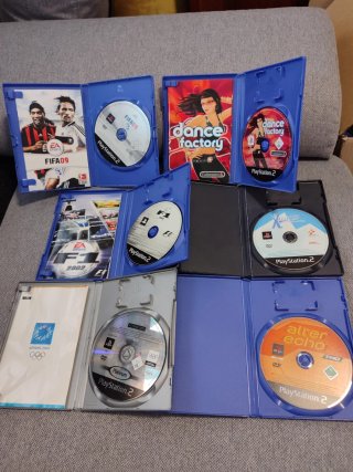 Consola PlayStation 2 Fat + 2 Mandos + Juegos