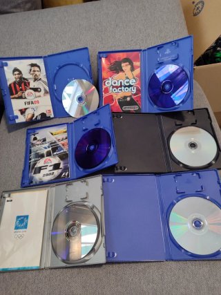 Consola PlayStation 2 Fat + 2 Mandos + Juegos