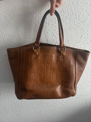 Bolso CH Carolina Herrera Marrón Piel