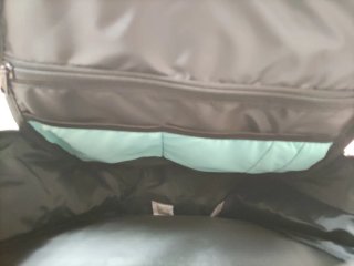 Zaino Bianchi Urban 25L Nero/Verde Acqua