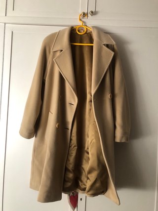 Abrigo lana, angora y cashmere T44