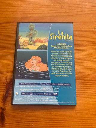 La Sirenita DVD (Español)