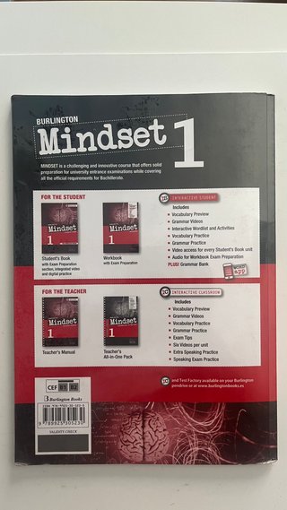 Mindset 1 Bachillerato. Students's book