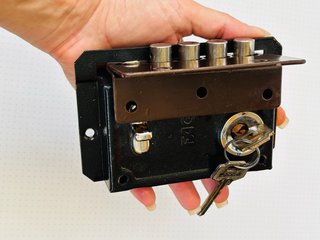 Cerradura Seguridad FAC Sobreponer + Llaves