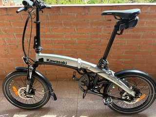 Bicicleta Eléctrica Kawasaki Plegable