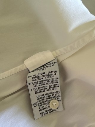 Camicia smanicata Nouvelle Femme bianca