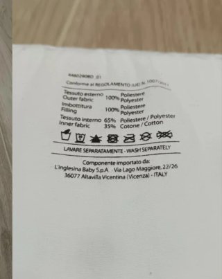 Materassino per passeggino