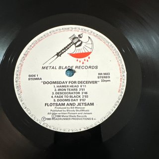 Flotsam And Jetsam - Doomsday For The Deceiver LP