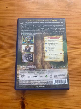 DVD Robin Hood Clásicos Disney Español