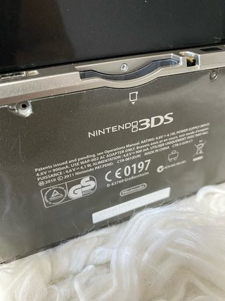 Console Nintendo 3DS Cosmos Black Con Scatola