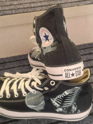 Zapatillas Converse Talla 46 Micrófono