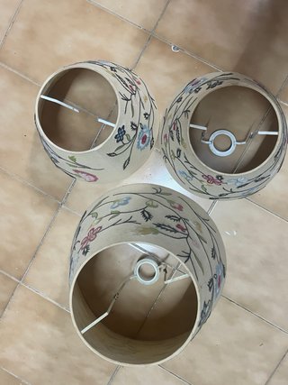 Pantallas Lámparas Ikea ÅRSTID Flores