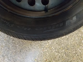 Neumático con llanta