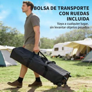 Carpa Plegable 6x3m Pop-up Ajustable