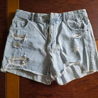 Pantalón corto vaquero Bershka mujer Talla M
