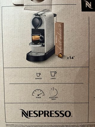 Cafetera Nespresso CitiZ C113 Roja
