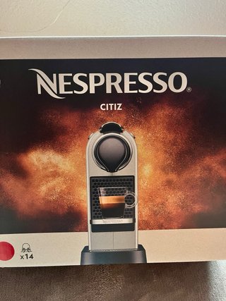 Cafetera Nespresso CitiZ C113 Roja