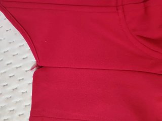 Top Corsetto Rosso Zara fuxia