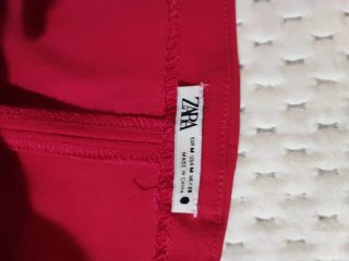 Top Corsetto Rosso Zara fuxia