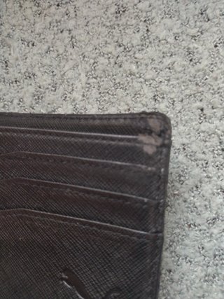 Cartera de piel Ferrari