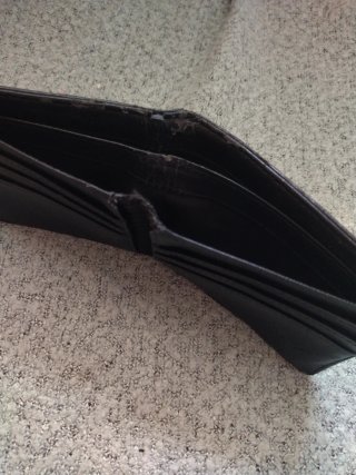 Cartera de piel Ferrari