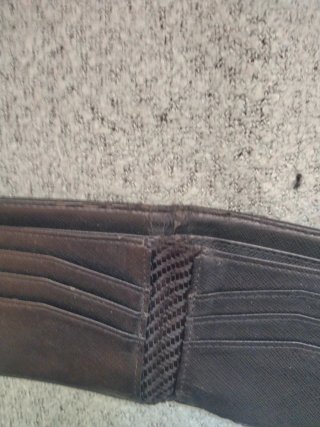 Cartera de piel Ferrari