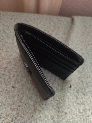 Cartera de piel Ferrari