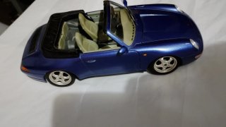 Porsche 911 Burago 1:18 Blu