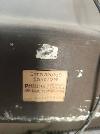 TV Philips Antigua para Reparar o Proyectos DIY