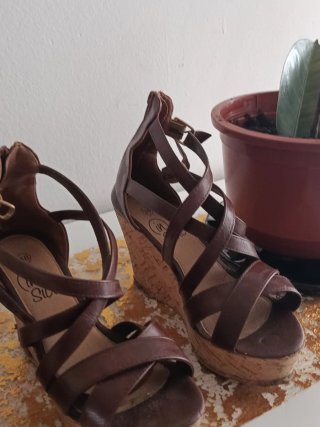Sandalias tacón y plataforma mujer
