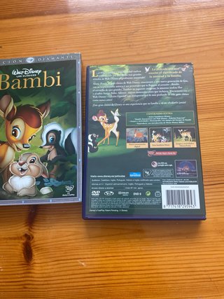 DVD Bambi Edición Diamante Disney Clásicos
