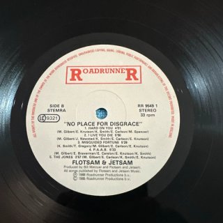 Flotsam And Jetsam - No Place For Disgrace LP