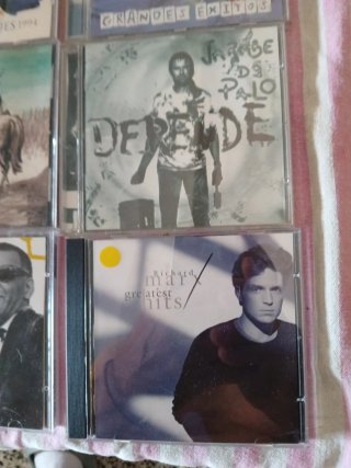 Lote 7 CDs Pop Rock Blues Soul Latino