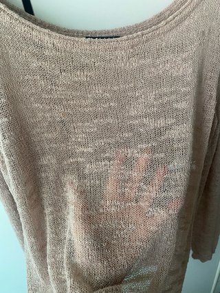 Maglia Sisley rosa antico