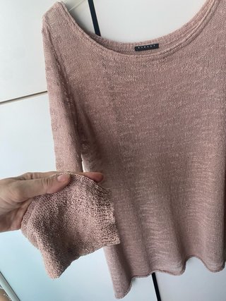 Maglia Sisley rosa antico