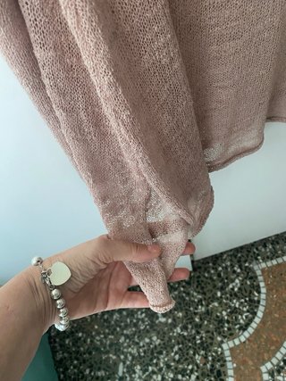 Maglia Sisley rosa antico