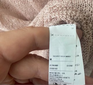 Maglia Sisley rosa antico
