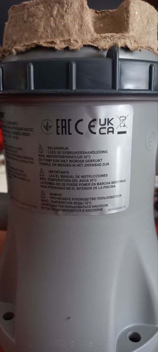Filtro Bestway para piscina