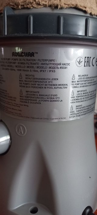 Filtro Bestway para piscina
