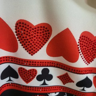 Blusa Most Loved Couture Naipes Lentejuelas Talla