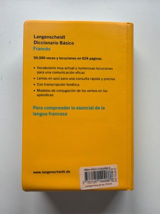 Langenscheidt Diccionario Básico Francés Franzö...