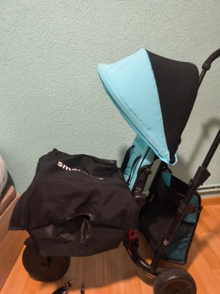 Triciclo Smartrike Plegable Azul