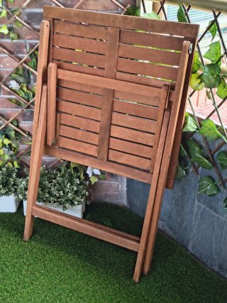 Mesa plegable balcón
