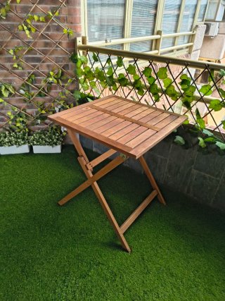 Mesa plegable balcón
