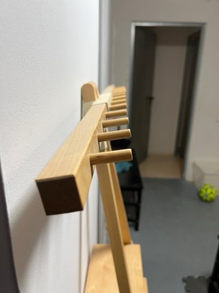 Estantería de madera tipo escalera