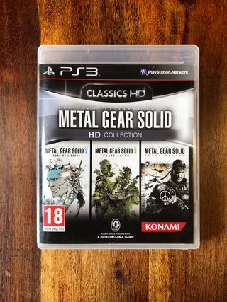 Metal Gear Solid HD collection ps3