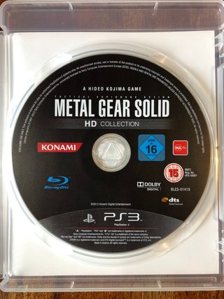 Metal Gear Solid HD collection ps3