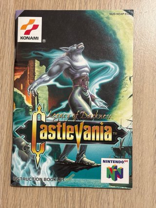 Castlevania Legacy of Darkness N64 PAL