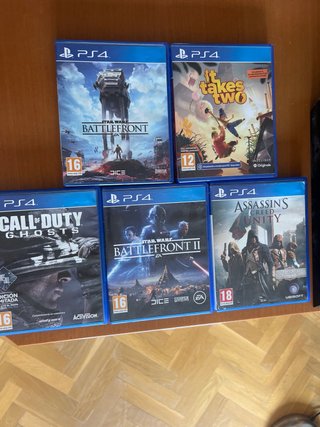 PS4 + 5 Giochi: Call of Duty, Battlefront
