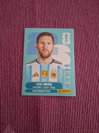 Cromo Mundial Messi Inter Miami CF